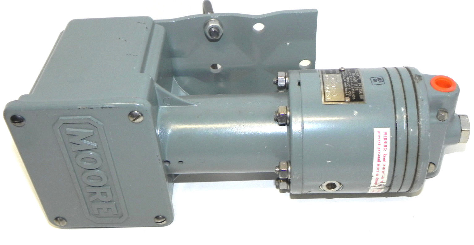 NEW MOORE PRODUCTS 173S PNEUMATIC PRESSURE TRANSMITTER B/M: M104215-1