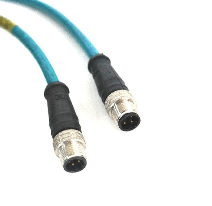 NEW DANIEL WOODHEAD E11A06002M380 MICRO-CHANGE CORDSET 4P MALE/MALE STRAIGHT 38M