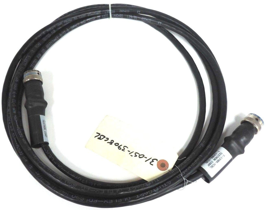 NEW TESTRON T-13908-1CBL CABLE 4PIN MALE END AND FEMALE END 31-057-3908CBL