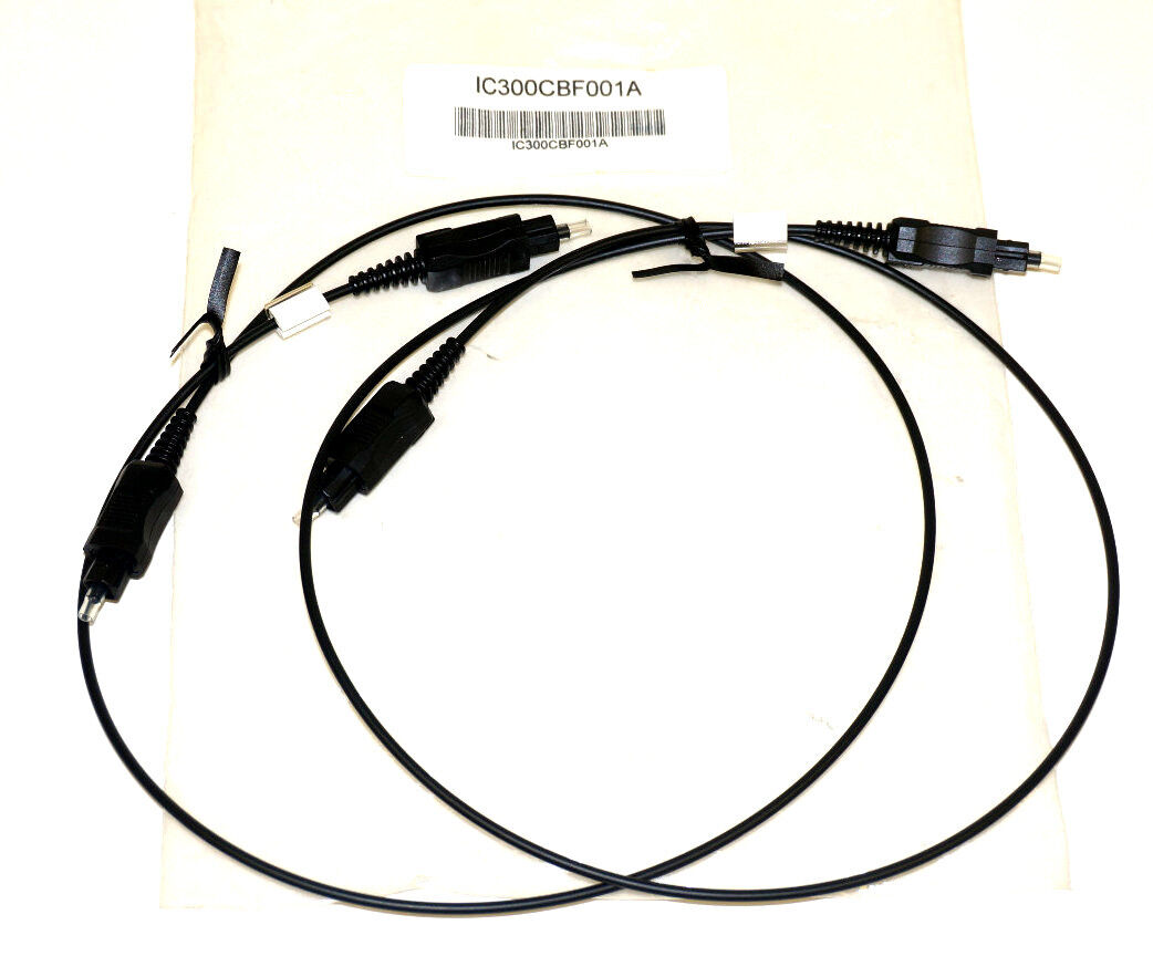 NEW FANUC IC300CBF001A FOX FIBER CABLE PAIR, 1.0M LENGTH IC300CBF001