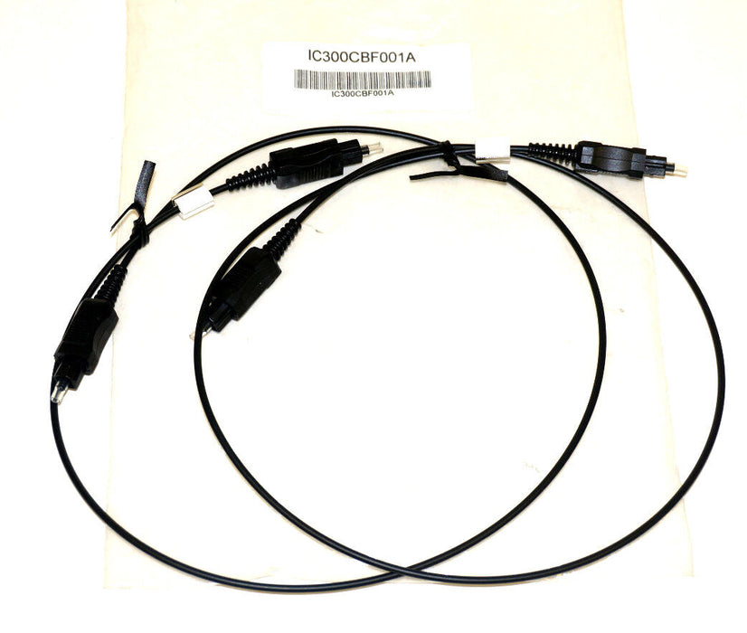 NEW FANUC IC300CBF001A FOX FIBER CABLE PAIR, 1.0M LENGTH IC300CBF001