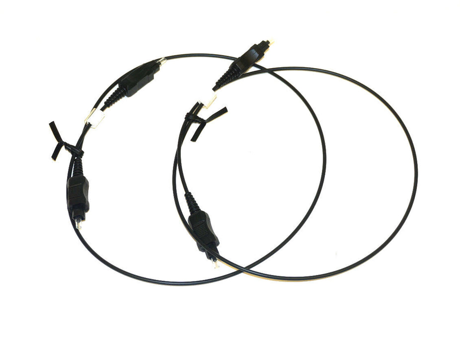NEW FANUC IC300CBF001A FOX FIBER CABLE PAIR, 1.0M LENGTH IC300CBF001