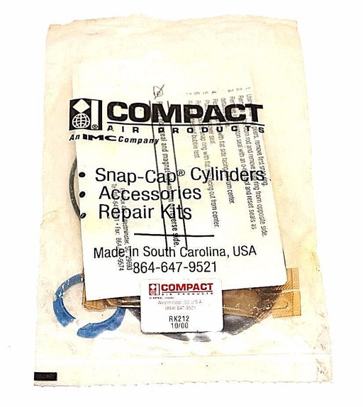 NEW COMPACT AIR PRODUCTS RK212 10/00 CYLINDER REPAIR KIT