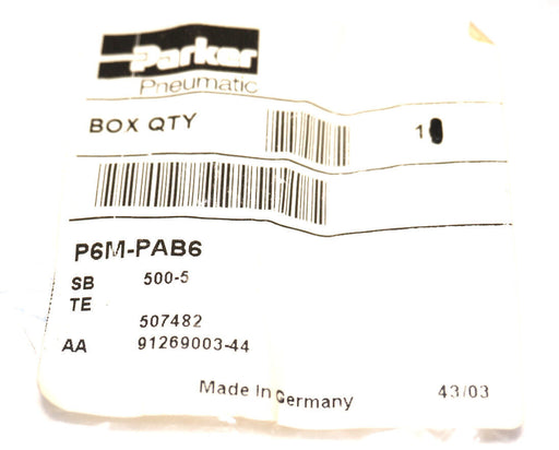 NEW PARKER P6M-PAB6 ENGLISH MUFFLER P6MPAB6