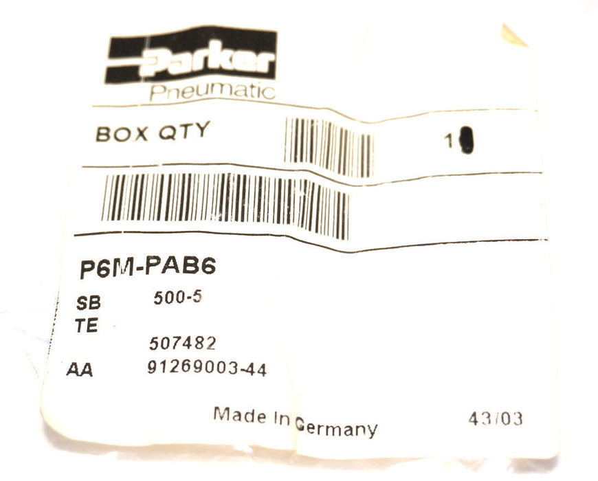 NEW PARKER P6M-PAB6 ENGLISH MUFFLER P6MPAB6