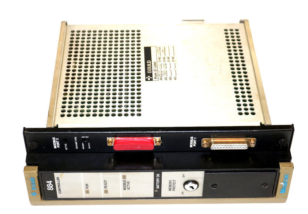 GOULD MODICON AS-884A-111 CONTROL MODULE 2K W/ MOD BUS PORT AS884A111