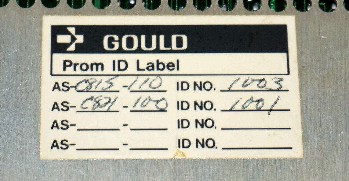 GOULD MODICON AS-884A-111 CONTROL MODULE 2K W/ MOD BUS PORT AS884A111