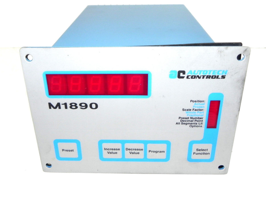 NEW AUTOTECH CONTROLS SAC-M1890-R1PD0 TRANSDUCER M1890 SERIAL NO. 063519224