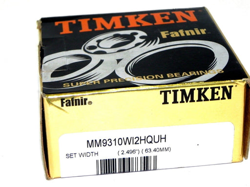 NIB TIMKEN MM9310WI2HQUH SUPER PRECISION BEARING SET WIDTH (2.496'') (63.40MM)