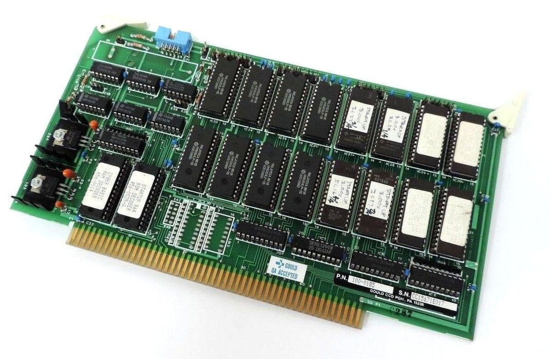 REPAIRED GOULD MODICON 100-0185 MEMORY BOARD RAM/ROM GOULD ICC 1000185