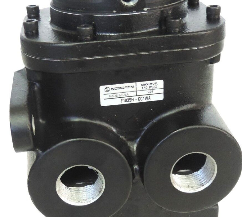 NEW NORGREN F1035H-CC1WA POPPET VALVE F1035HCC1WA, 150 PSIG