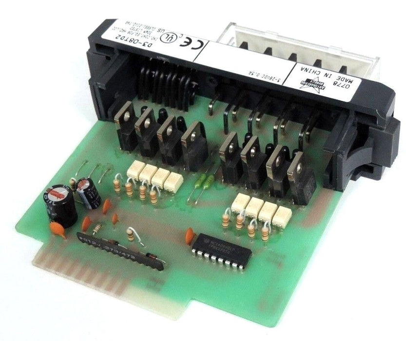 NIB AUTOMATION DIRECT D3-08TD2 OUTPUT MODULE D308TD2, 24VDC, 5-28VDC 0.5A