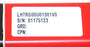NEW MTS TEMPOSONICS LHTRG00U01301V0 LINEAR TRANSDUCER L SERIES