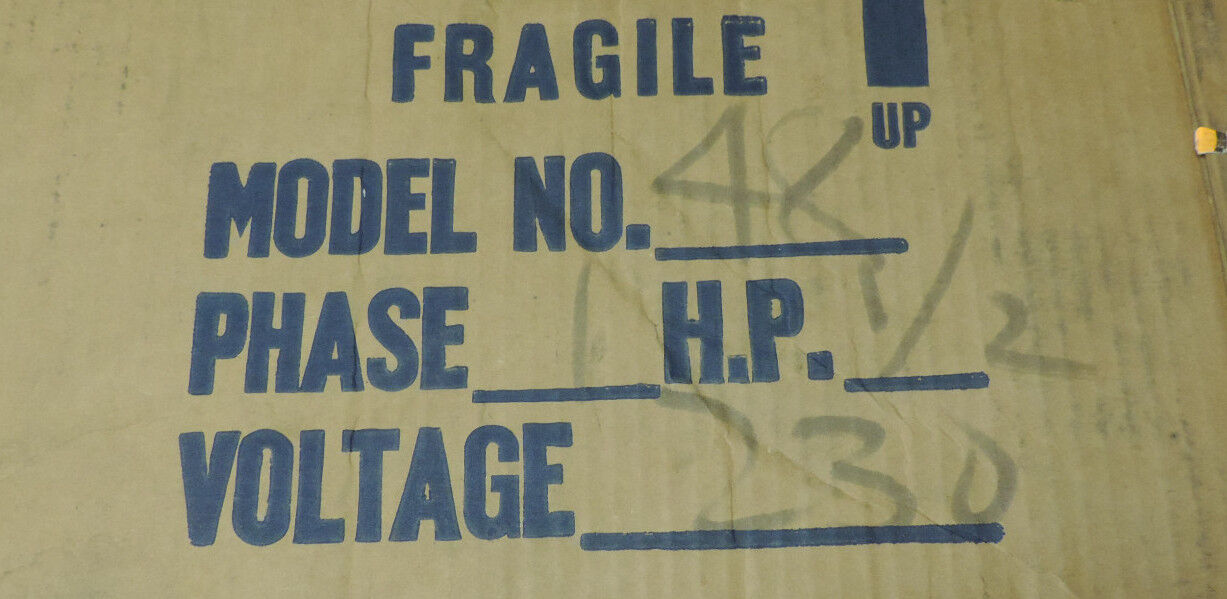 NIB MARS 48 INCH AIR DOOR CURTAIN MODEL 48 STYLE 2448 (97)