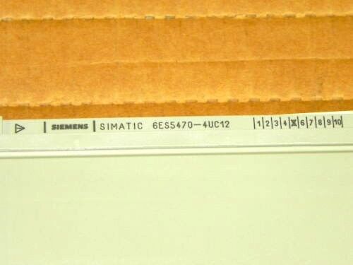 NIB SIEMENS 6ES5470-4UC12 OUTPUT MODULE 8 POINT ANALOG 6ES54704UC12