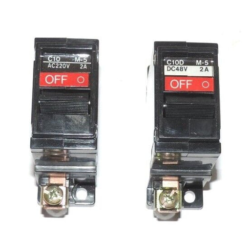 LOT OF 2 NEW MATSUSHITA CP-C CIRCUIT PROTECTORS, CPCBAC101205D, CPCBAC101205