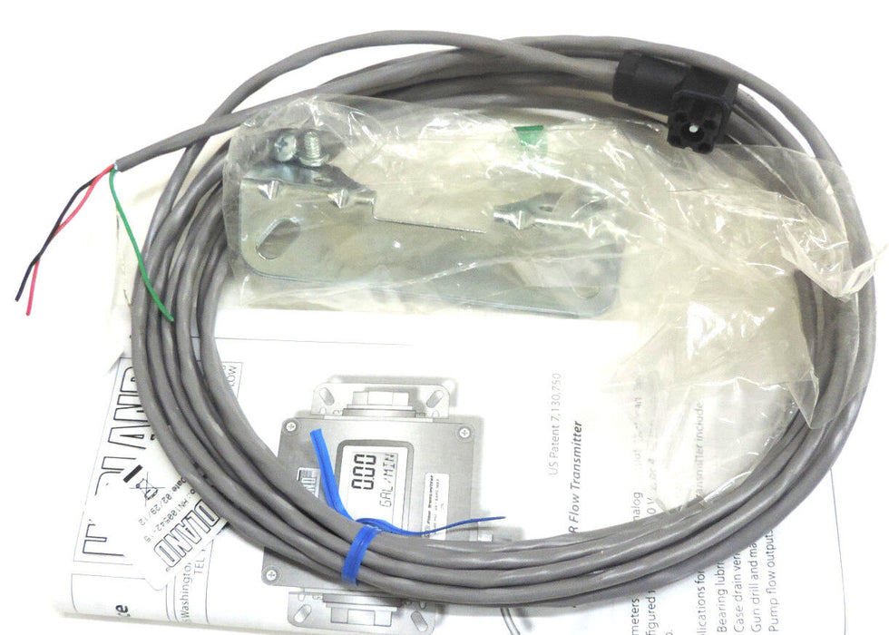 NIB HEDLAND H701A-030-MR FLOW METER 3/4" NPT OIL 30GPM, MR FLOW TRANSMITTER
