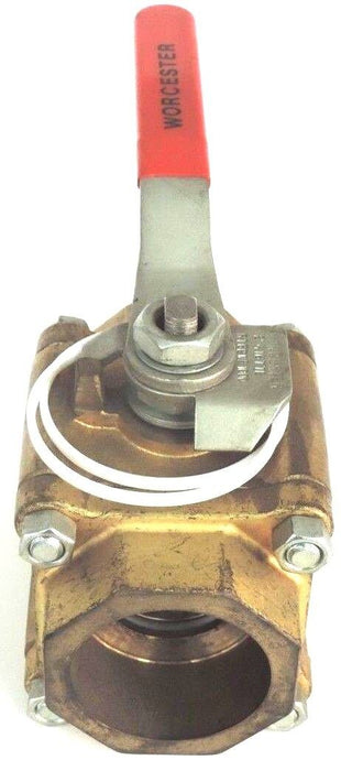 NEW WORCESTER 2" 416TTE BALL VALVE R16CWP1000 THREE PIECE