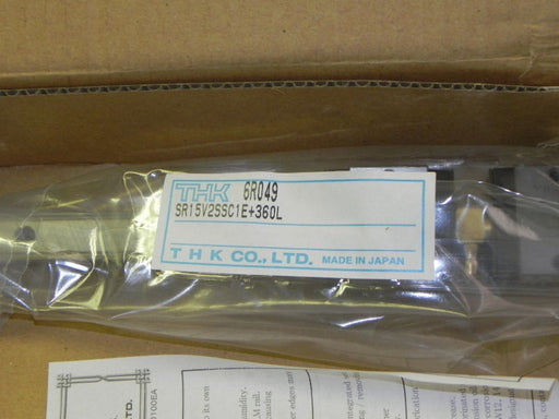 NEW THK SR15V2SSC1E+360L LINEAR LM GUIDE 6R049