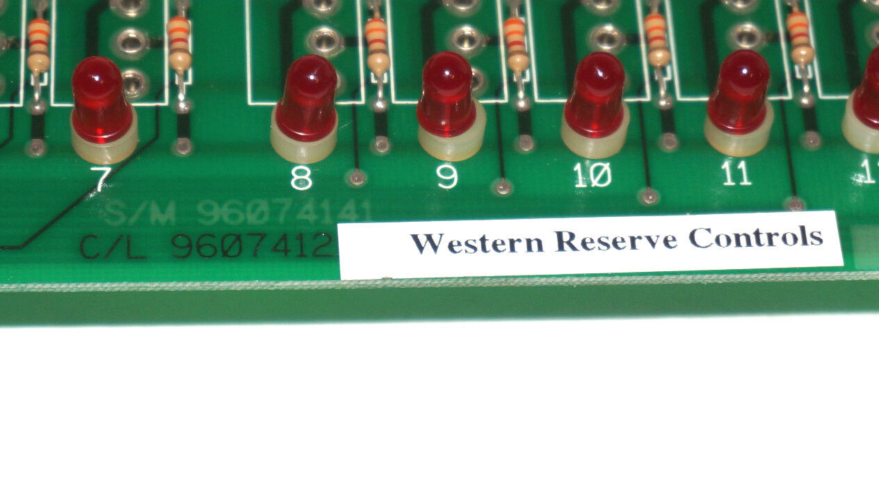 NEW WESTERN RESERVE CONTROLS 1781-A16A BOARD 960740, 1781A16A