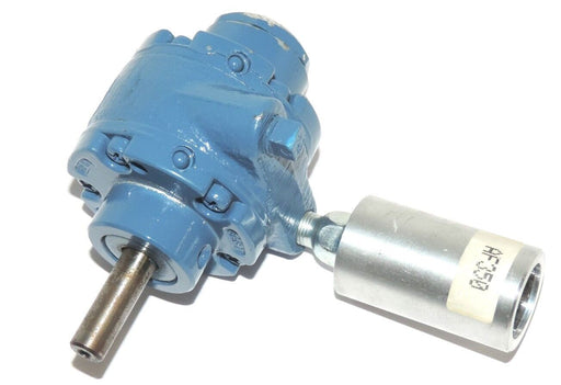 NEW GAST MFG CORP AIR MOTOR WITH AF350 METAL MUFFLER 3/8" SHAFT