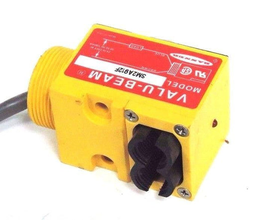 NEW BANNER SM2A912F VALUE BEAM GLASS FIBER OPTIC SCANNER 24-250VAC 50/60HZ
