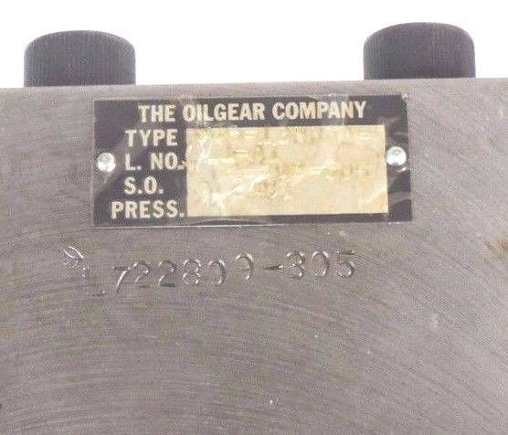 NEW OILGEAR COMPANY C09-13NNNN-VU-A1, L NO. L722809-305