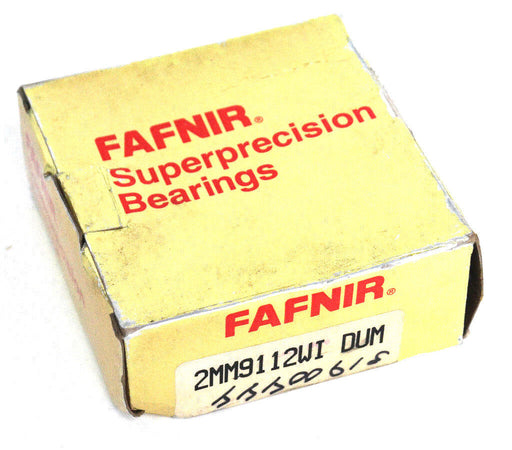 NIB FAFNIR 2MM9112WI-DUM SUPER PRECISION BALL BEARING DUPLEX PAIR 2MM9112WIDUM