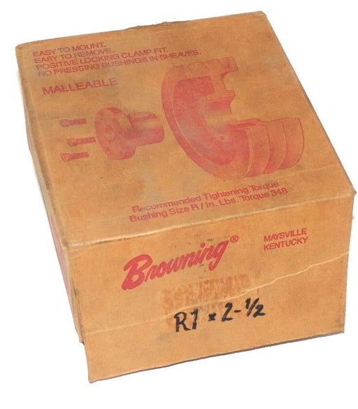 NIB BROWNING R1 X 2-1/2 SPLIT TAPER BUSHING R1X21/2
