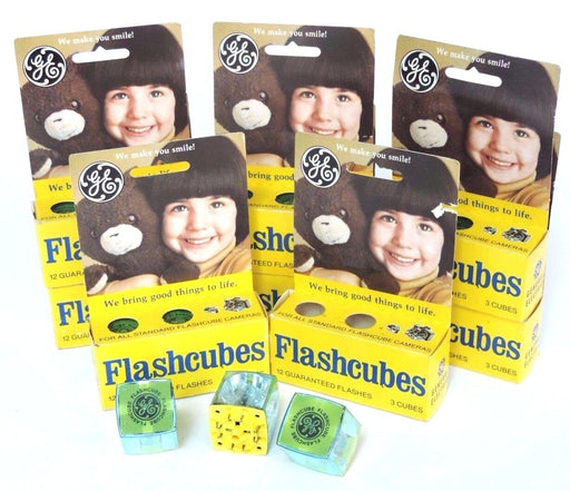 LOT OF 24 NIB GENERAL ELECTRIC FLASHCUBES 8 BOXES OF 3