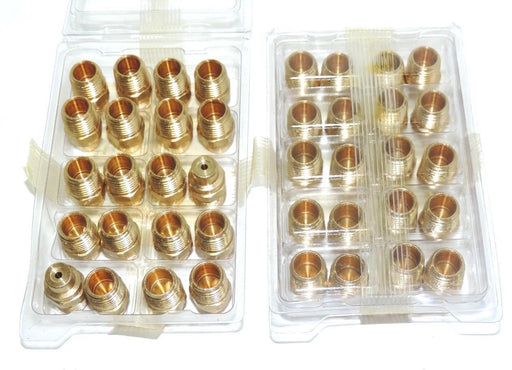 LOT OF 40 NEW SPRAYING SYSTEMS CO. H1/4U-0020 BRASS NOZZLE TIPS H1/4U 0020
