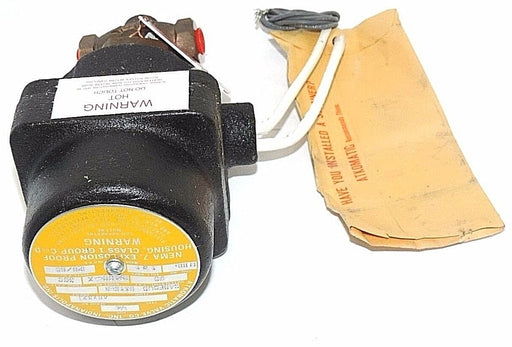 NEW ATKOMATIC VALVE CO. 15400-X PRESSURE VALVE 15400X SIZE: 1/4'' COIL NO. H1115