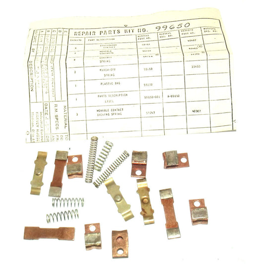 NEW HUBBELL 99650 CONTACT KIT