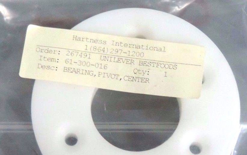 NEW HARTNESS INTERNATIONAL 61-300-016 BEARING PIVOT CENTER 61300016