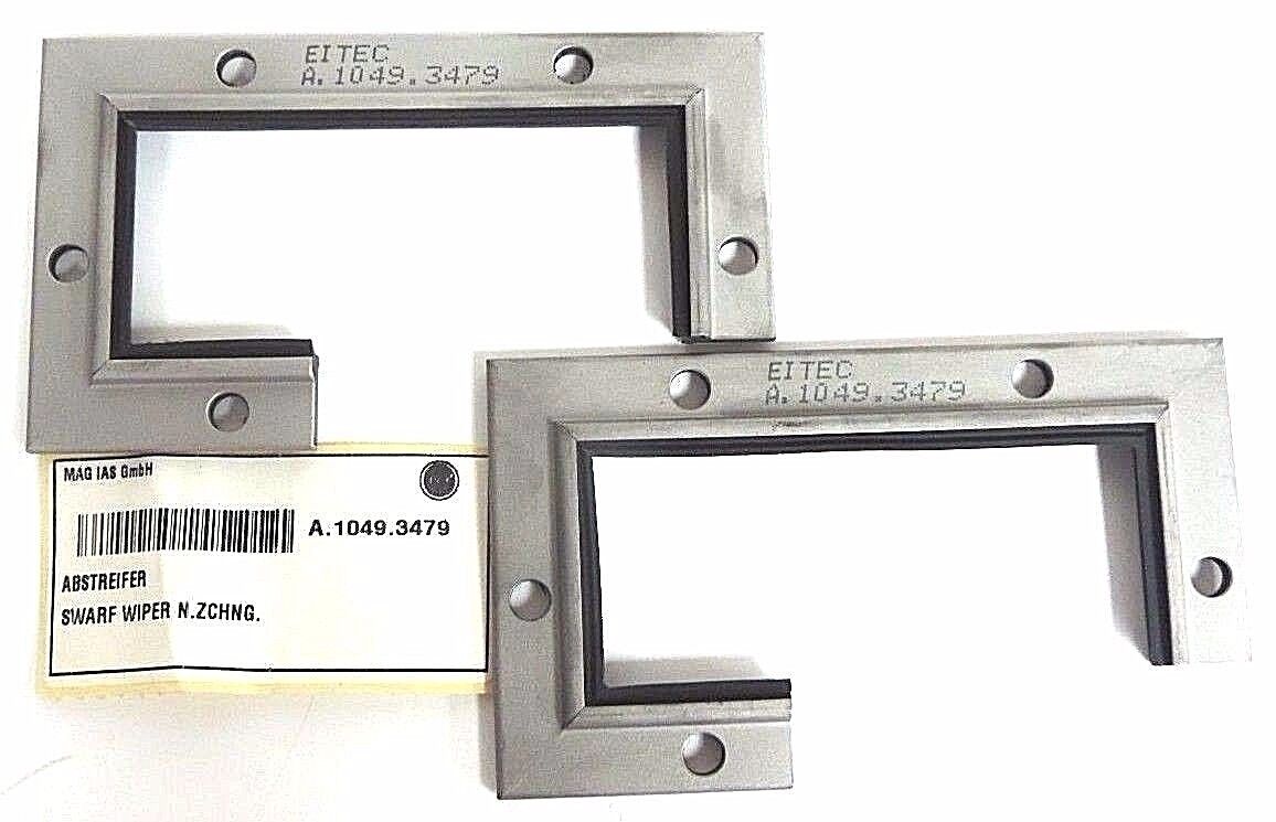 LOT OF 2 NEW EITEC ABSTREIFER SWARF WIPER A.1049.3479 N.ZCHNG. 52.00098.721.14