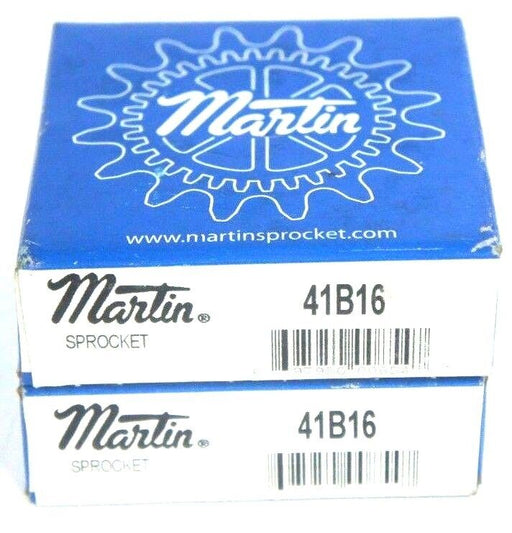LOT OF 2 FACTORY SEALED MARTIN 41B16 ROLLER SPROCKETS