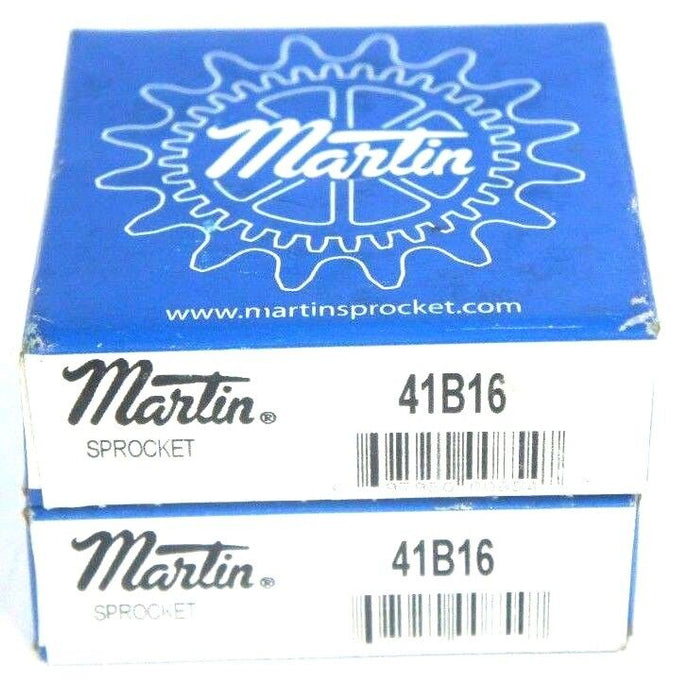LOT OF 2 FACTORY SEALED MARTIN 41B16 ROLLER SPROCKETS