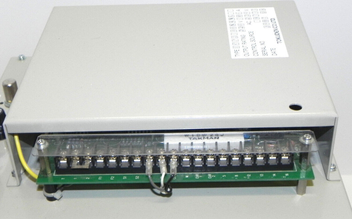 NEW TOKUDEN UCP2060NANL TRANSFORMER, OUTPUT 220V, 100A, 2007 08