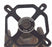 NEW LUNKENHEIMER 2-1/2" BRASS GATE VALVE FIG. 2157 150SP 225WOG