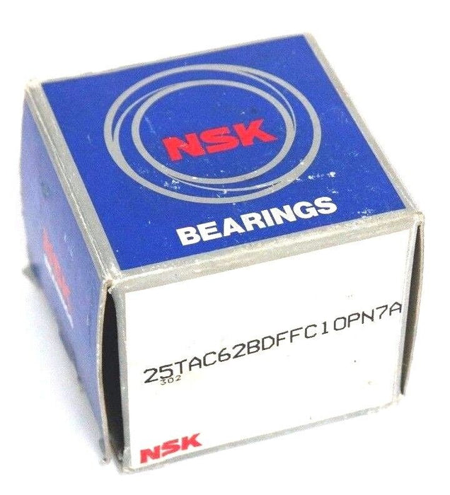 BOX OF 4 NEW NSK 25TAC62BDFFC10PN7A BEARINGS