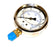 NIB BOND FLUIDAIR 201L-2.5-1/4M-0-30 PRESSURE GAUGE 2 1/2'' LIQUID FILLED