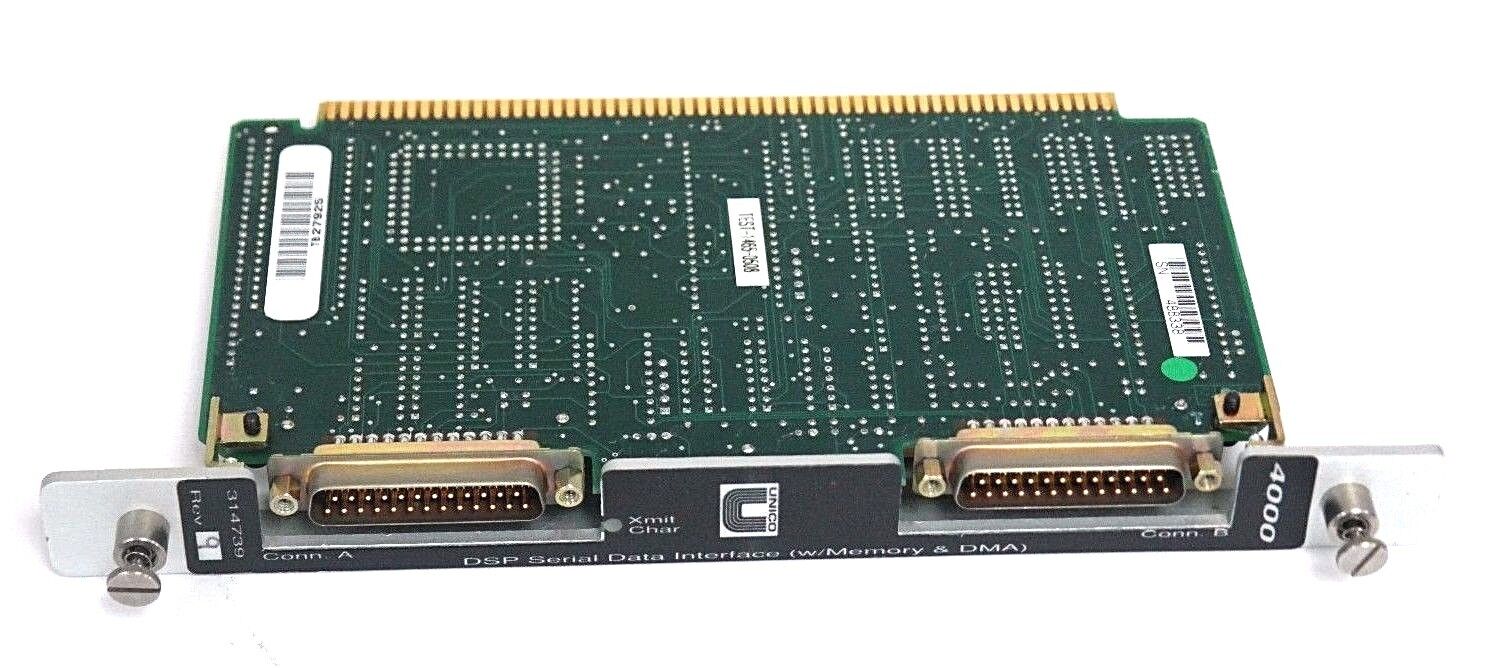 NEW UNICO 314-739 DSP SERIAL DATA INTERFACE 314739 REV. 9