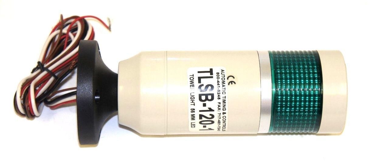 NIB AUTOMATIC TIMING & CONTROLS TLSB-120-1 TOWER LIGHT 5MM LED, TLSB1201