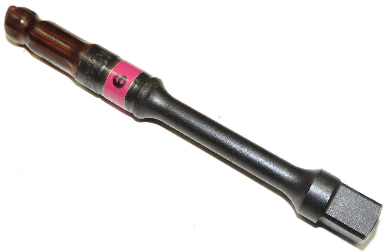 NEW CHICAGO PNEUMATIC C-051536, #6, 1/2" "C" SPLINE TORK BAR EXTENSION BAR