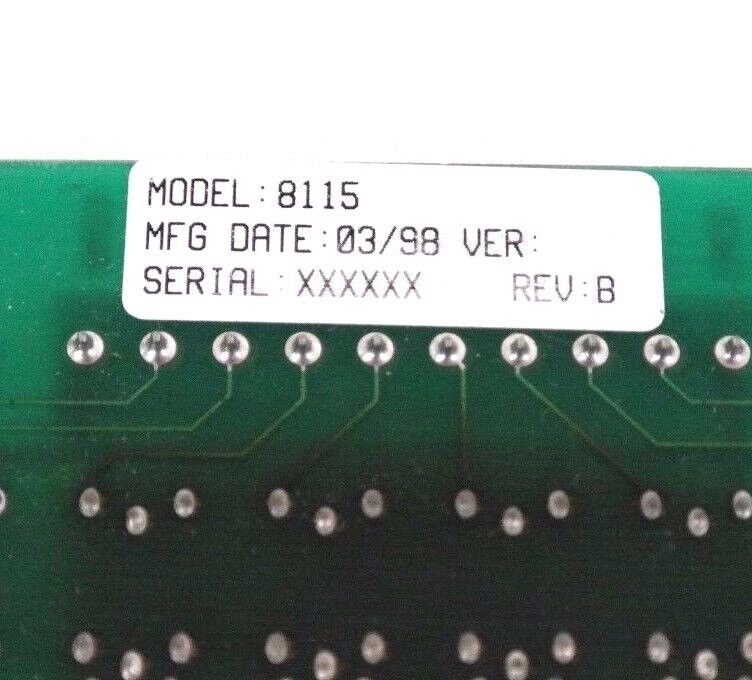 REPAIRED CEI MODEL 8115 AC ADAPTER BOARD REV. B 8115-501