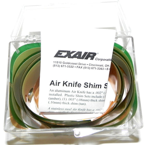 NEW EXAIR 110348 ALUMINUM SUPER AIR KNIFE SHIM SET 48IN. 122CM