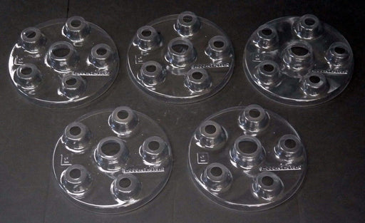 LOT OF 5 KRONES 8-000-47-015D SHIELD CARROUSEL 5 SEC BASE COVERS 800047015D