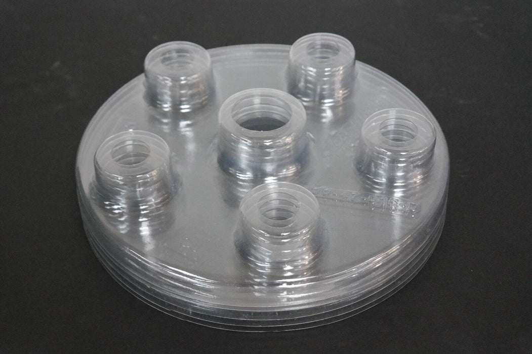 LOT OF 5 KRONES 8-000-47-015D SHIELD CARROUSEL 5 SEC BASE COVERS 800047015D