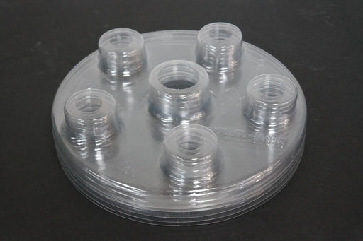 LOT OF 5 KRONES 8-000-47-015D SHIELD CARROUSEL 5 SEC BASE COVERS 800047015D