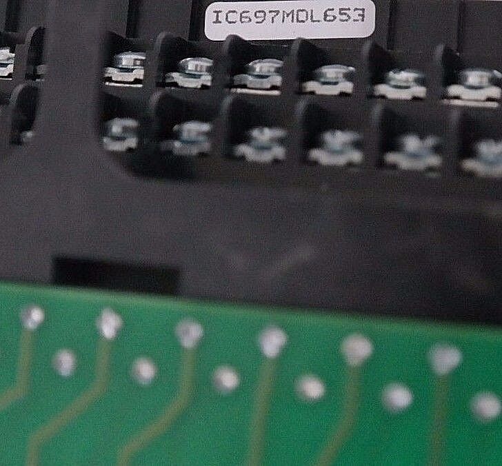 NEW GE FANUC IC697MDL653 INPUT MODULE I3C7B3, 44A731656-G01L, 24VDC